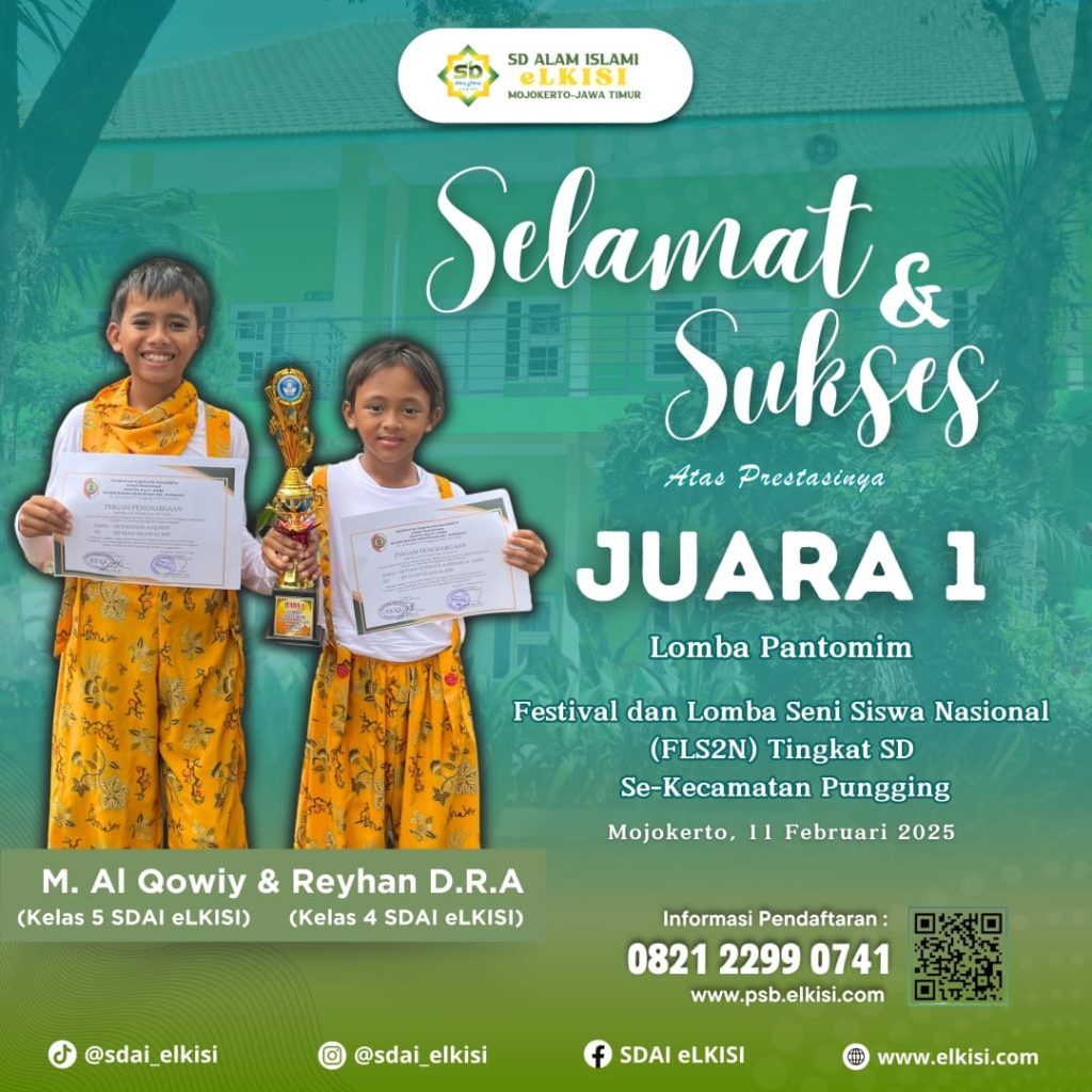 santri sdai elkisi mendapat juara 1 lomba pantomim