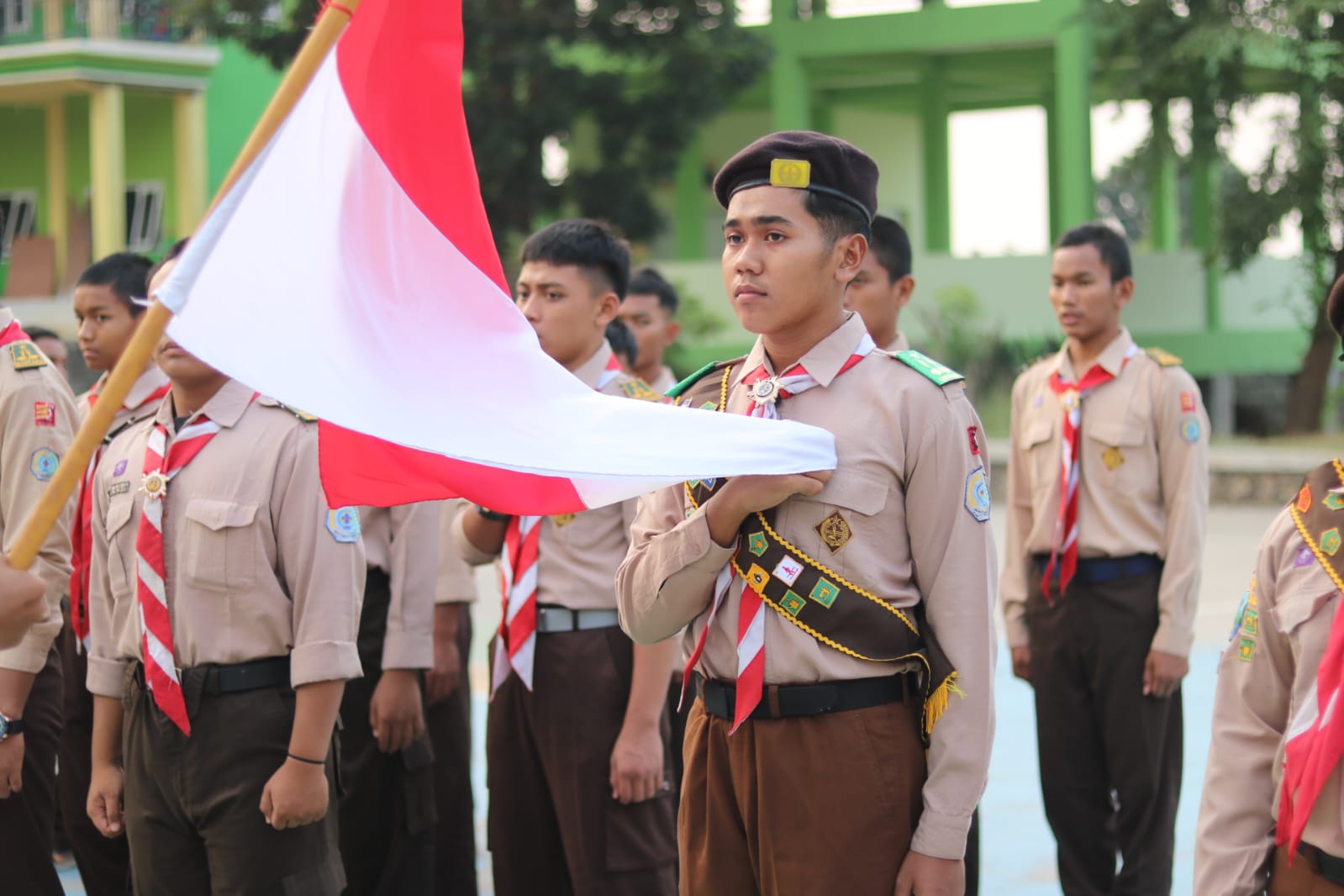 Dedikasi Pramuka Garuda SMA eLKISI
