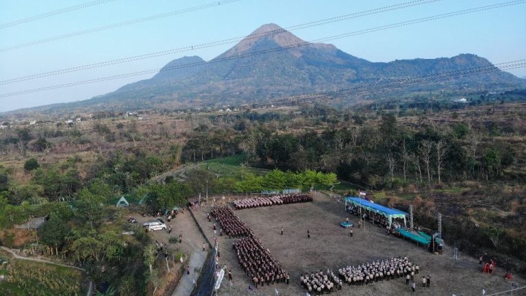 elkisi camping ground view dari atas