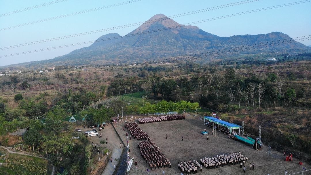 elkisi camping ground view dari atas