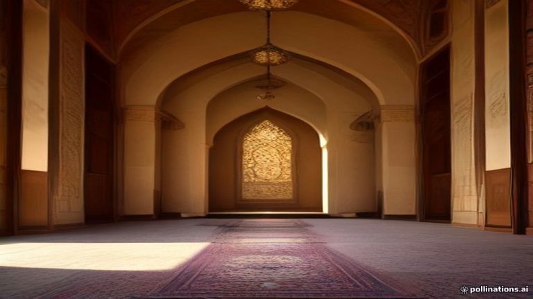 Suasana khidmat dan keutamaan sholat berjamaah di masjid bagi muslim