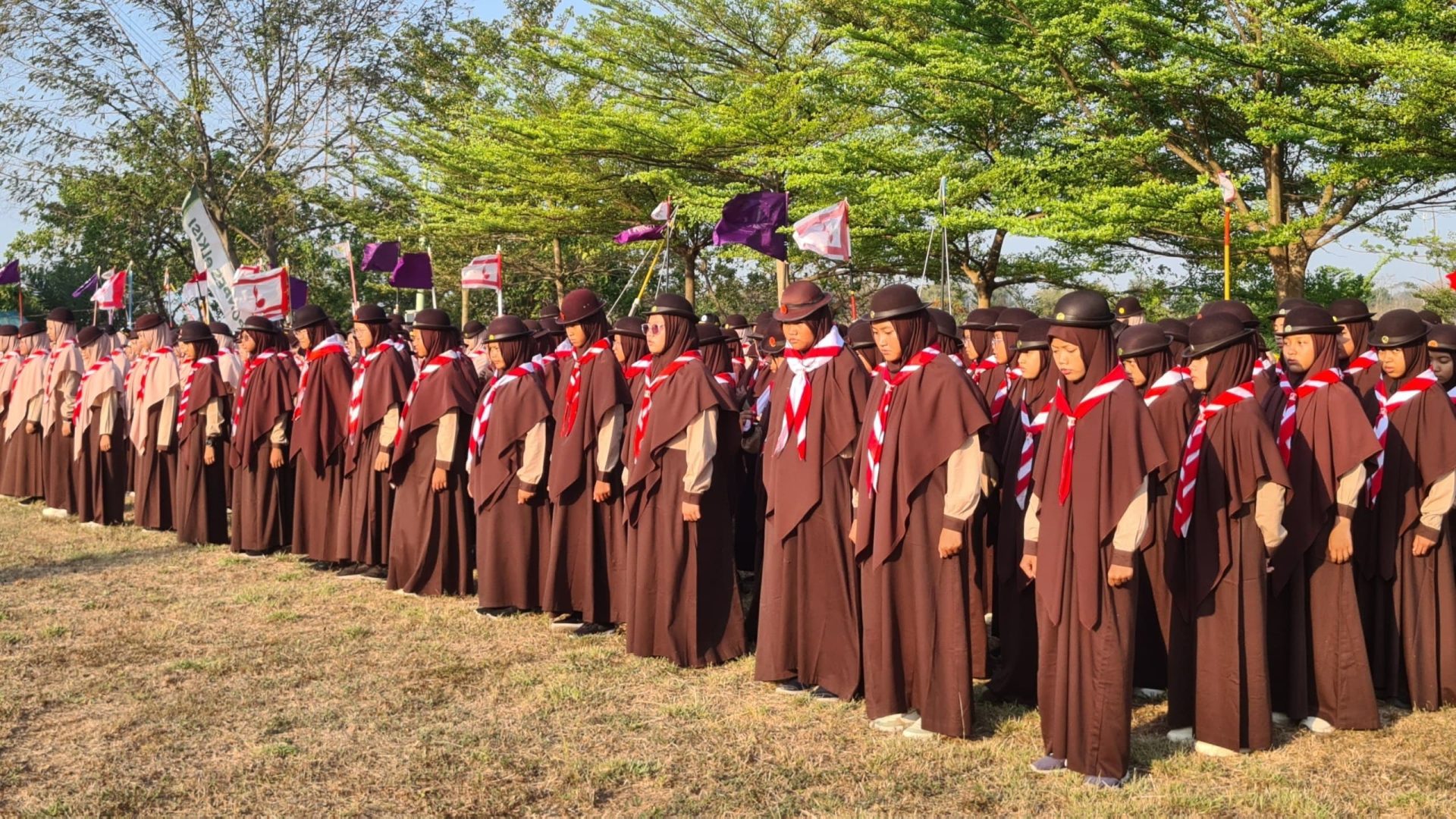 Pembukaan LT III Pramuka Penggalang se-Kabupaten Mojokerto di Camping Ground eLKISI